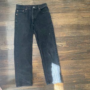 Levi's Vintage Black High Waist Mom Jeans Waist 30 Length 30